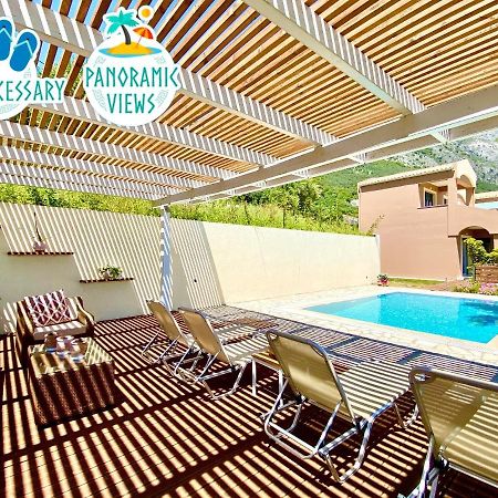 Villa Barbati Dream With Private Pool By Dadovillas Pyrgi  Eksteriør billede