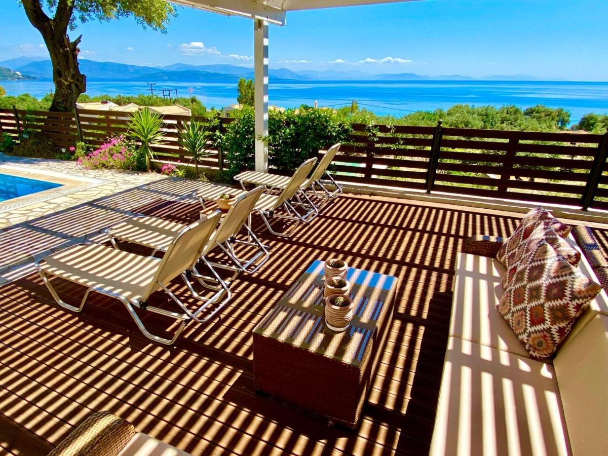 Villa Barbati Dream With Private Pool By Dadovillas Pyrgi  Eksteriør billede