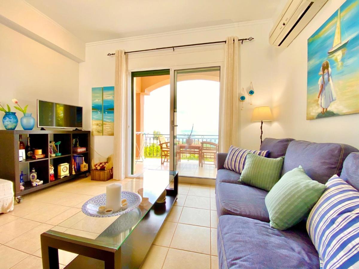 Villa Barbati Dream With Private Pool By Dadovillas Pyrgi  Eksteriør billede