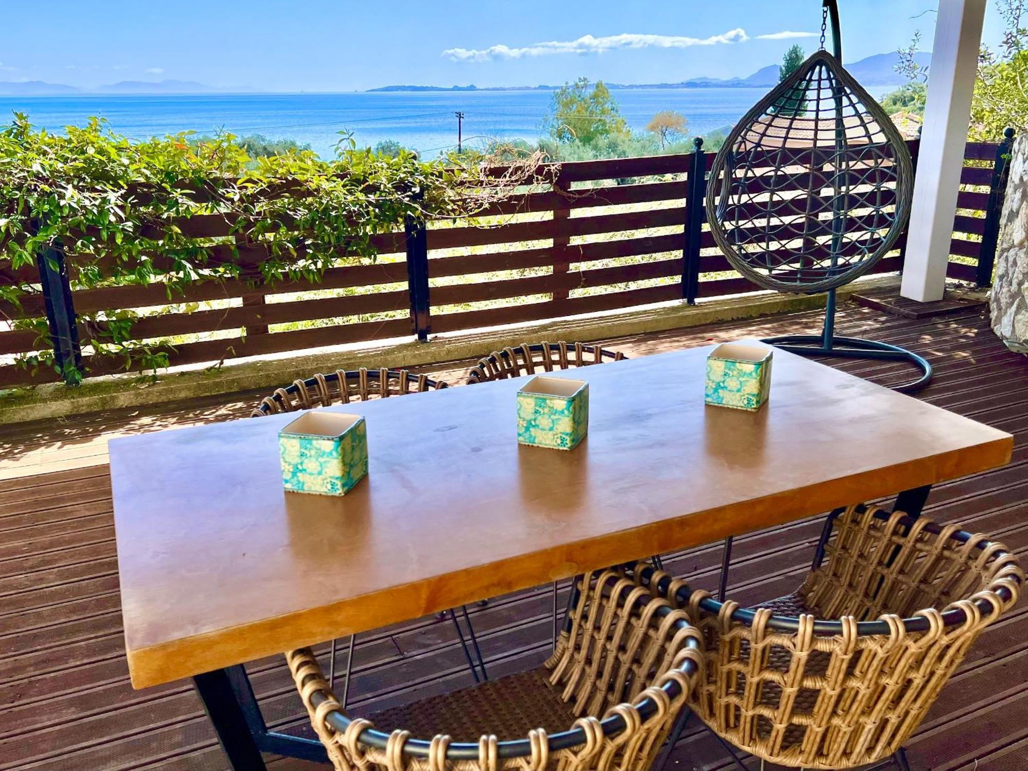 Villa Barbati Dream With Private Pool By Dadovillas Pyrgi  Eksteriør billede
